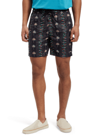 Scotch & Soda 175368 : Mid-length swim shorts, All over print