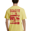 Scotch & Soda 175646: Front and Back Artwork T-shirt, lime tonic