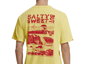 Scotch & Soda 175646: Front and Back Artwork T-shirt, lime tonic