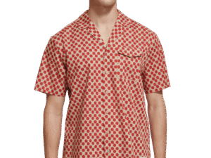 Scotch & Soda 177060 :Printed short sleeve shirt