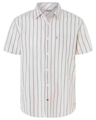 Alternative view of Timezone - Basic short sleeve shirt, ecru, green, yellow