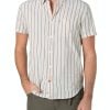 Timezone - Basic short sleeve shirt, ecru, green, yellow