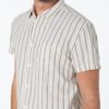 Timezone - Basic short sleeve shirt, ecru, green, yellow - Image 5