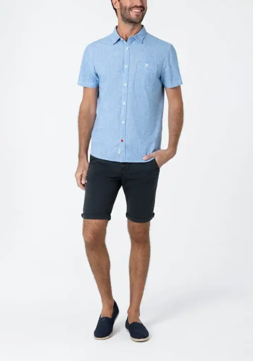 Timezone: Slim LucaTZ Short, Night blue - Image 3