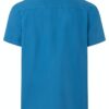 Timezone - Soft linen shortsleeve shirt, French blue - Image 5