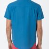 Timezone - Soft linen shortsleeve shirt, French blue - Image 3