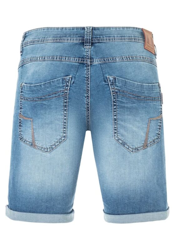 Timezone: Slim ScottyTZ Short, Classic blue wash - Image 5