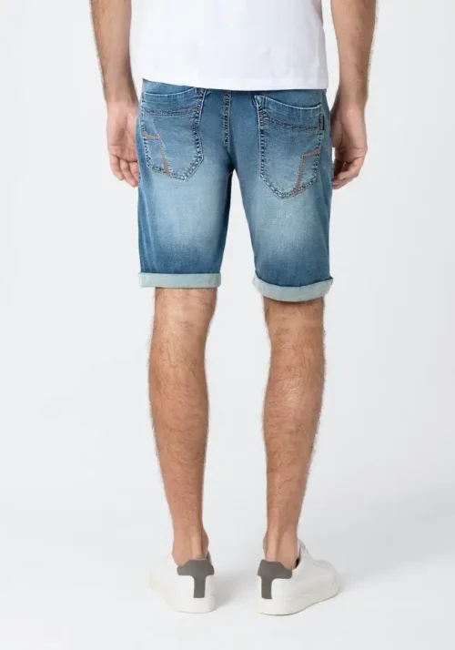 Timezone: Slim ScottyTZ Short, Classic blue wash - Image 3