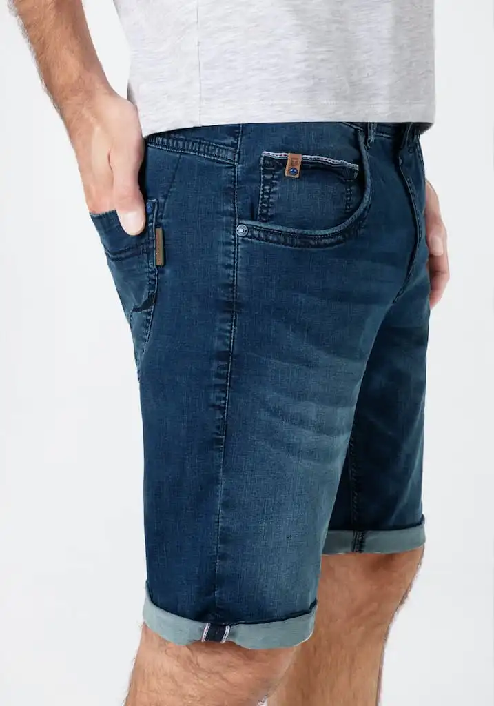Timezone: Slim ScottyTZ Short, Royal blue wash - Image 3