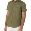 Timezone - Safari shortsleeve shirt, Green