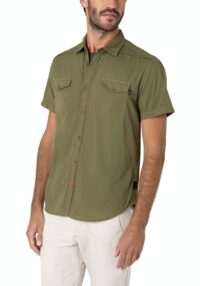 Timezone - Safari shortsleeve shirt, Green
