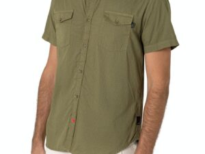 Timezone - Safari shortsleeve shirt, Green