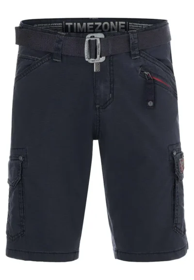 Timezone: RykerTZ  Regular fit cargo shorts, Navy