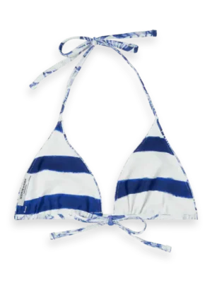 Alternative view of Scotch & Soda 177160 : Reversible printed bikini top, Shell batik blue