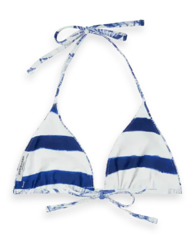 Alternative view of Scotch & Soda 177160 : Reversible printed bikini top, Shell batik blue