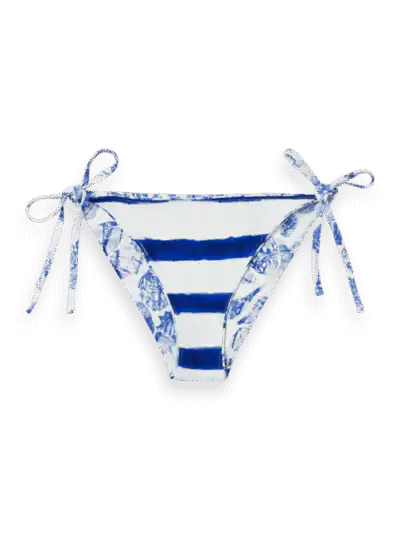 Alternative view of Scotch & Soda 177289 : Reversible printed bikini bottom, Shell batik blue