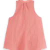 Scotch & Soda 177196: Tank top with tape detail, Coral - Image 3