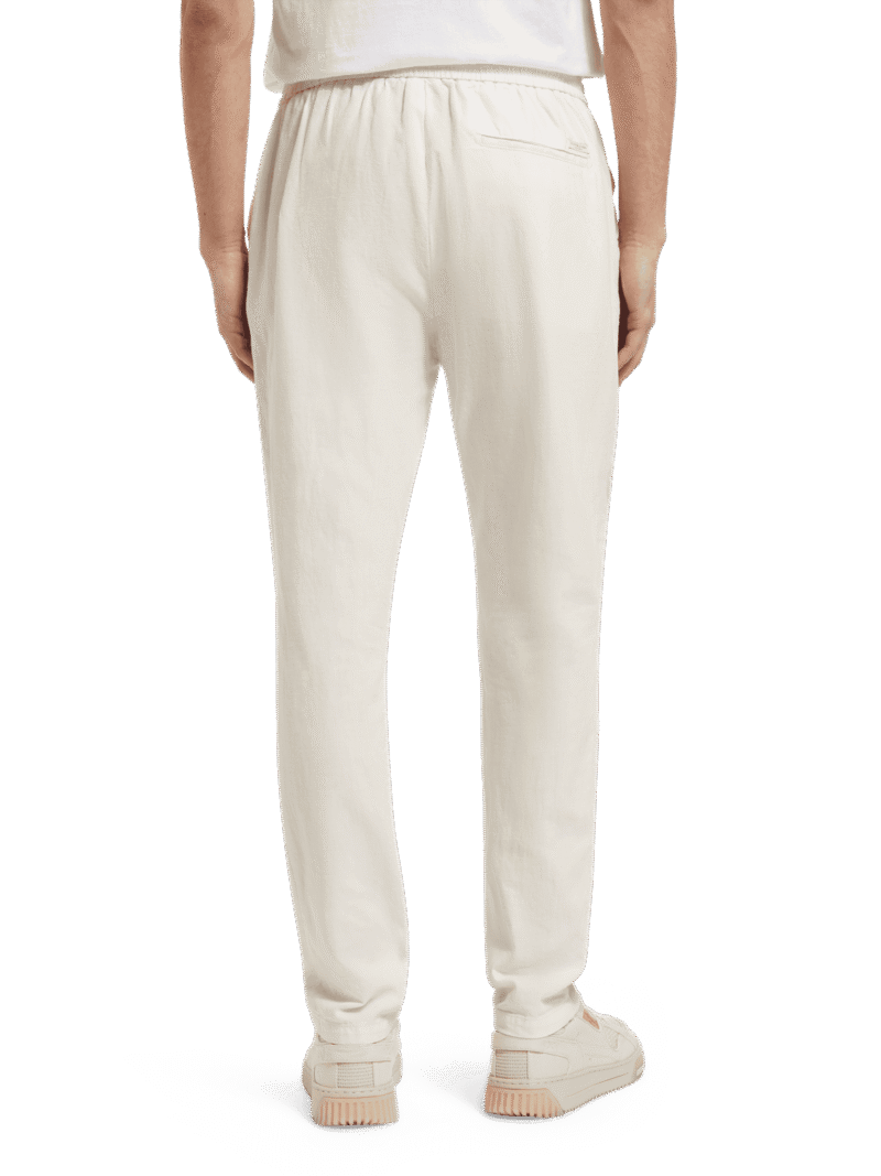 Scotch & Soda 175732 : Warren -Straight fit  twill jogger, Shell - Image 4