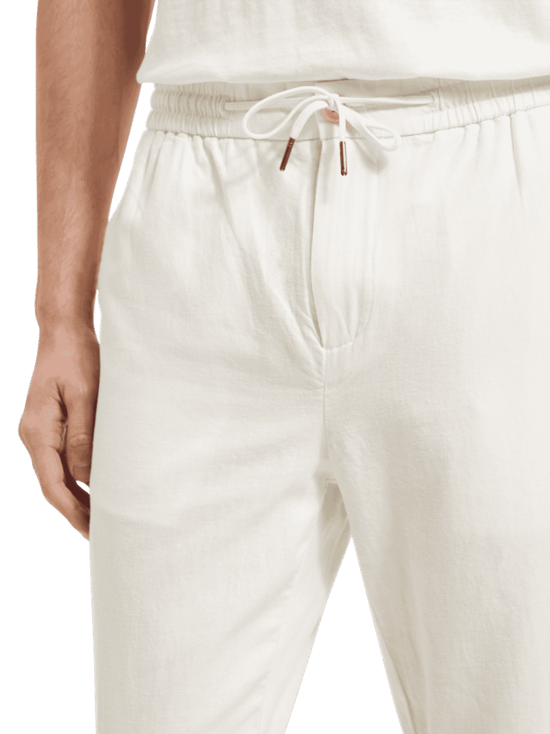 Scotch & Soda 175732 : Warren -Straight fit  twill jogger, Shell - Image 5