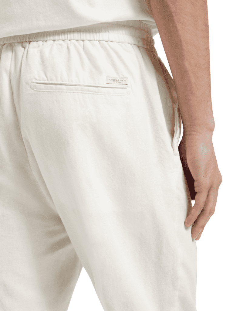 Scotch & Soda 175732 : Warren -Straight fit  twill jogger, Shell - Image 8
