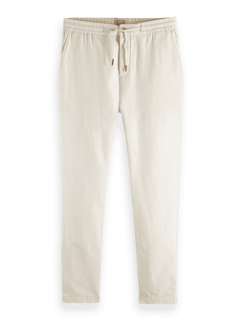 Scotch & Soda 175732 : Warren -Straight fit  twill jogger, Shell - Image 2