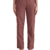 Scotch & Soda 177619 : Gia block print pants, Geo flower bordeaux