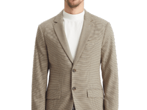 Scotch & Soda 178356 : Single breasted Yarn-Dyed Blazer, Offwhite mini check