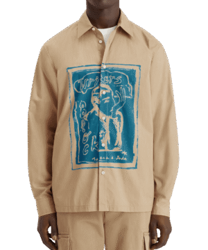 Alternative view of Scotch & Soda 178413: Graphic shirt, Desert sand