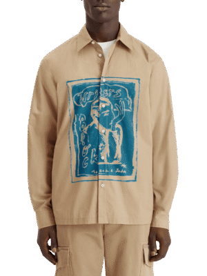 Alternative view of Scotch & Soda 178413: Graphic shirt, Desert sand