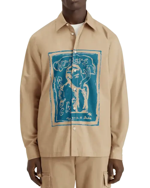 Alternative view of Scotch & Soda 178413: Graphic shirt, Desert sand