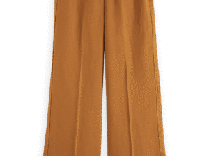 Scotch & Soda 177623 : Hana pant with crochet, Tobacco