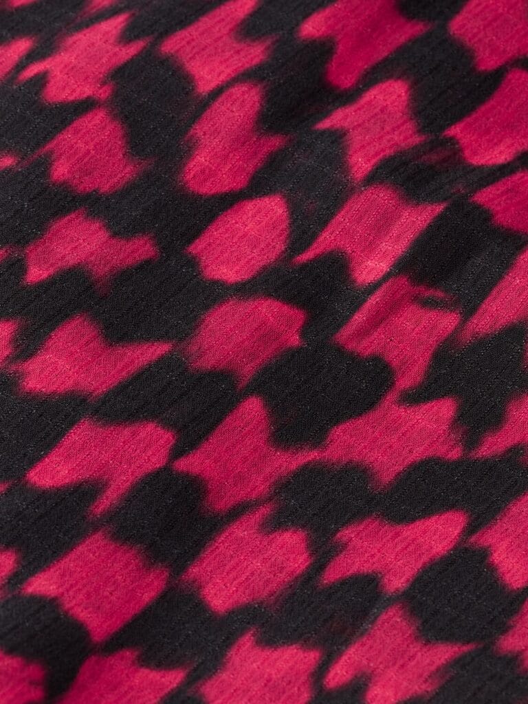 Scotch & Soda 177731 : Mini wrap dress, Ikat checkerboard - Image 3