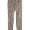 Scotch & Soda 178378: Irving Classic Yarn-Dyed Chino, Offwhite mini check - Image 2