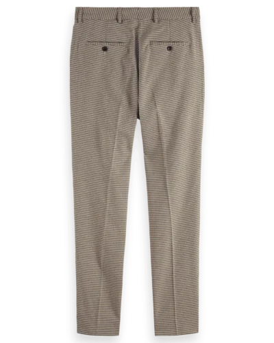 Alternative view of Scotch & Soda 178378: Irving Classic Yarn-Dyed Chino, Offwhite mini check