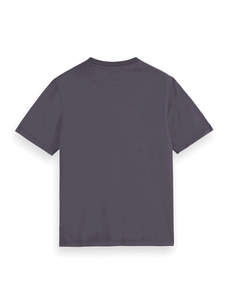 Scotch & Soda 178488 : Front artwork t-shirt, Moody grey - Image 3