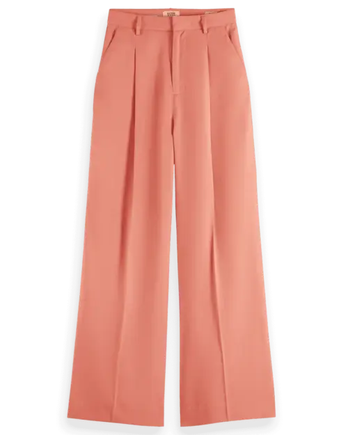 Scotch & Soda 177620 : Rose- high rise pants, Clay pink