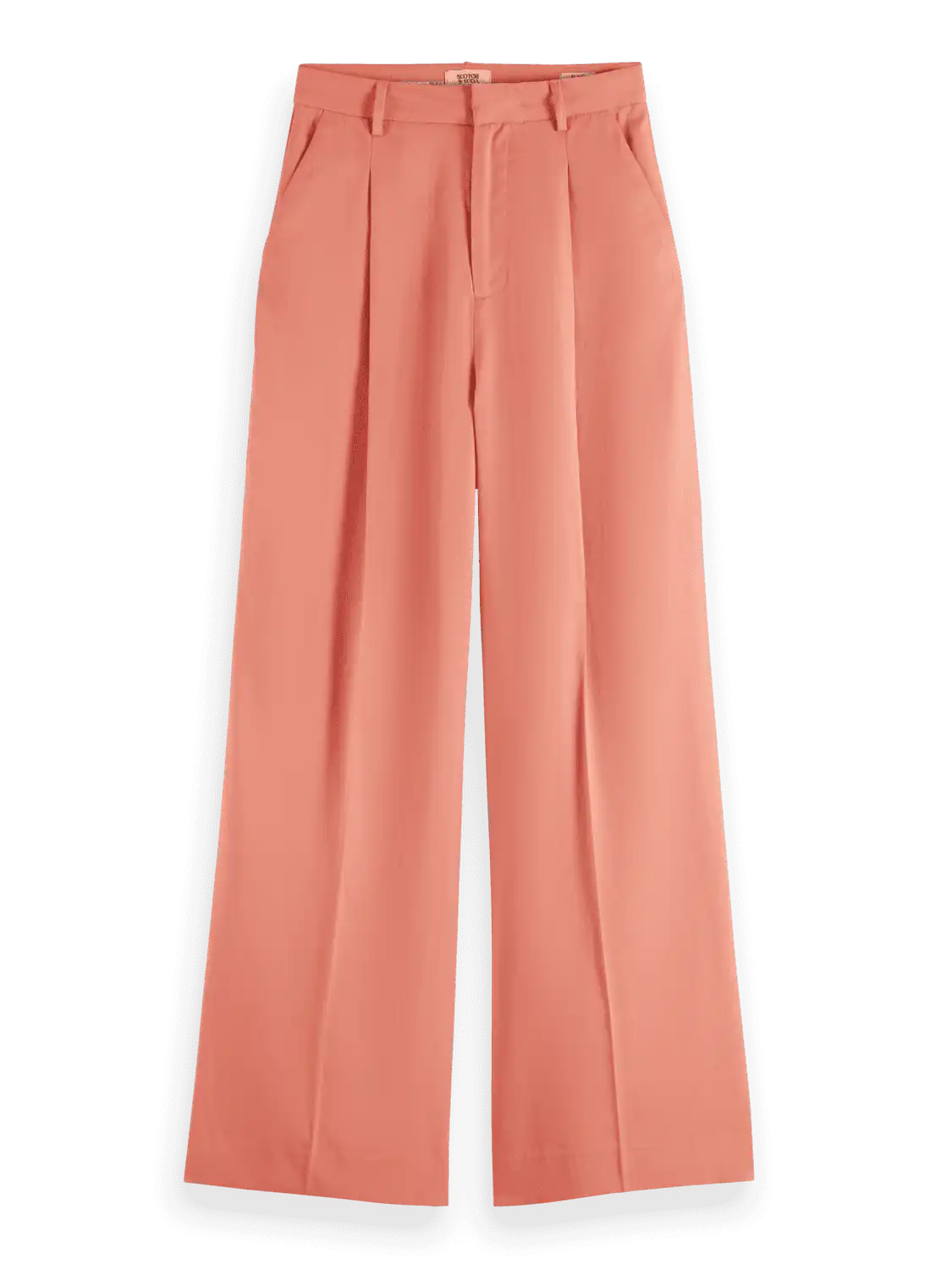 Scotch & Soda 177620 : Rose- high rise pants, Clay pink