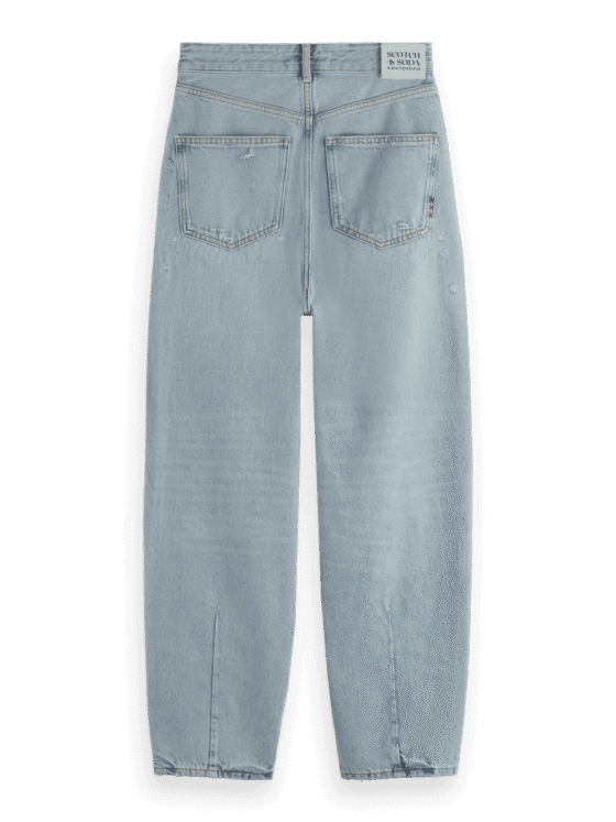 Scotch & Soda 178315 : The Tide ballon fit denim - Story repair - Image 2