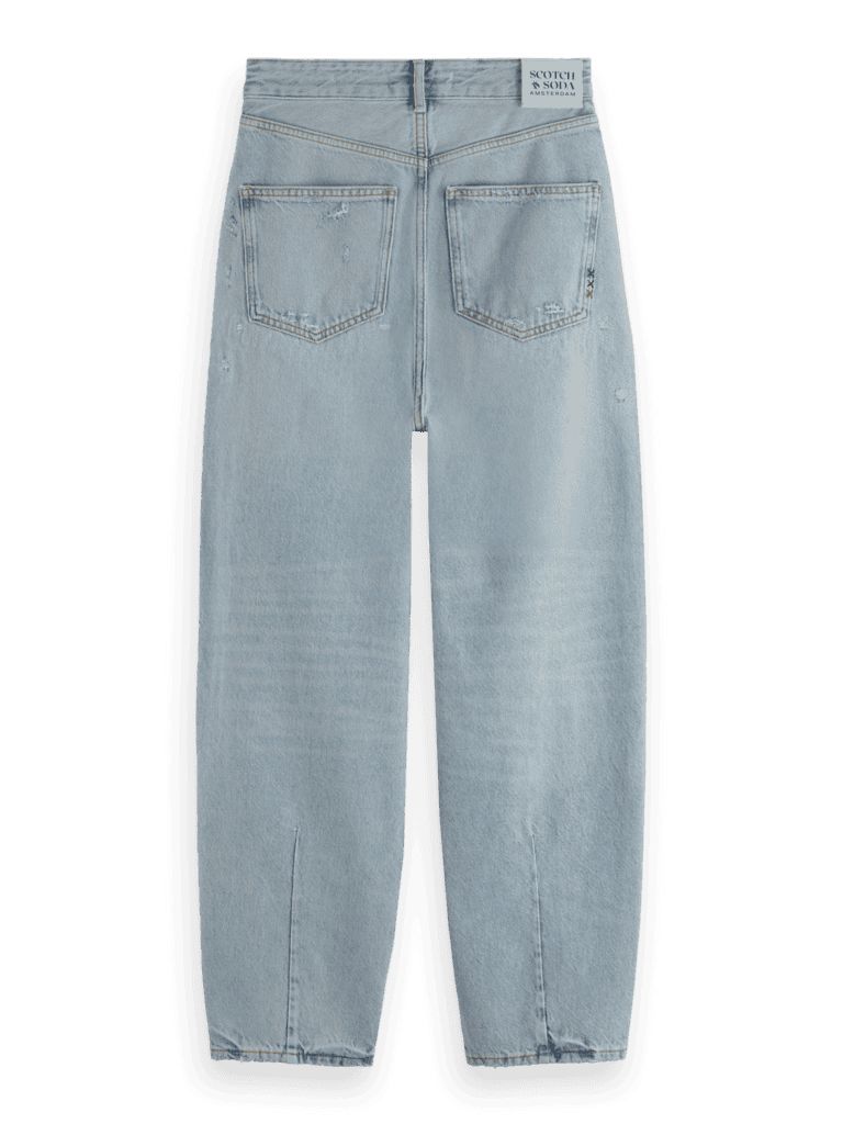 Scotch & Soda 178315 : The Tide ballon fit denim - Story repair - Image 2