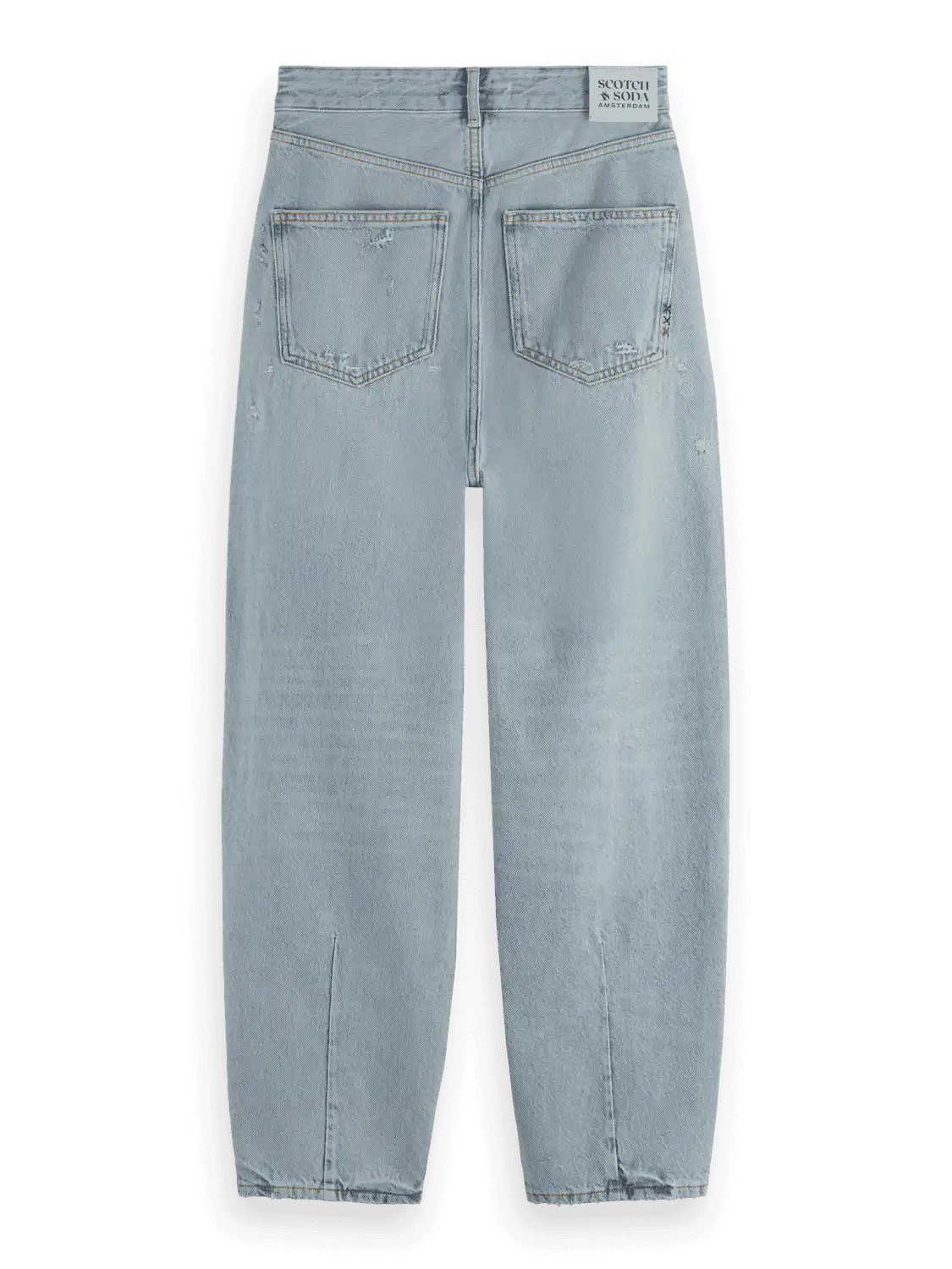 Scotch & Soda 178315 : The Tide ballon fit denim - Story repair - Image 2
