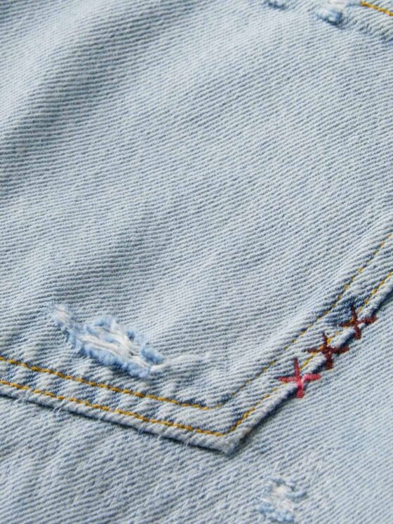 Scotch & Soda 178315 : The Tide ballon fit denim - Story repair - Image 3