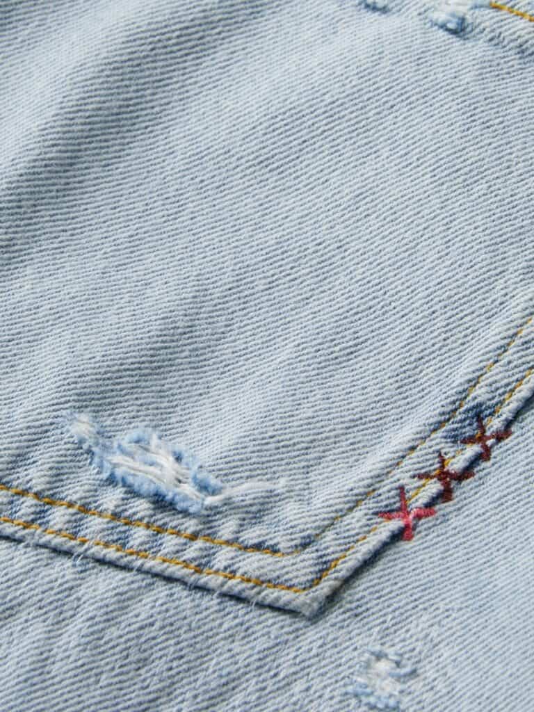 Scotch & Soda 178315 : The Tide ballon fit denim - Story repair - Image 3