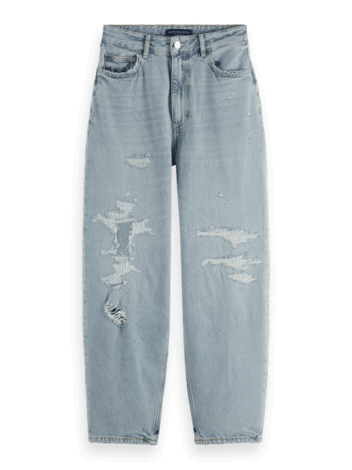 Scotch & Soda 178315 : The Tide ballon fit denim - Story repair