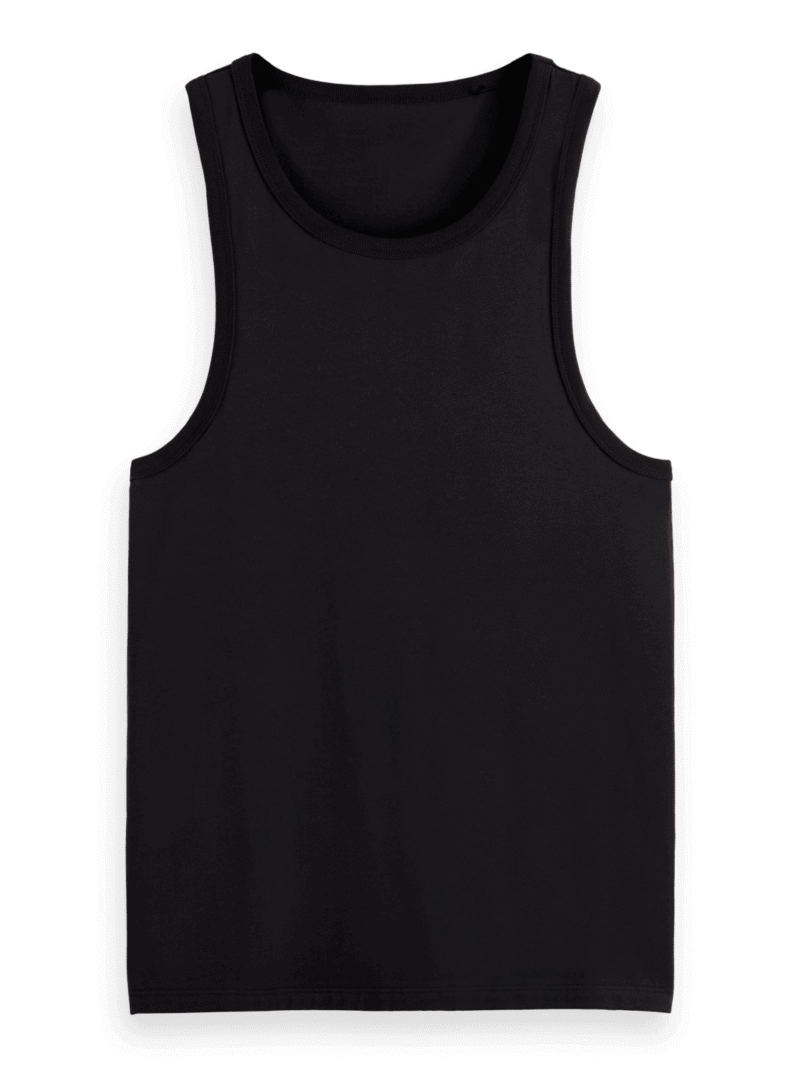 Scotch & Soda 179190 : Essential Racer tank top, Black