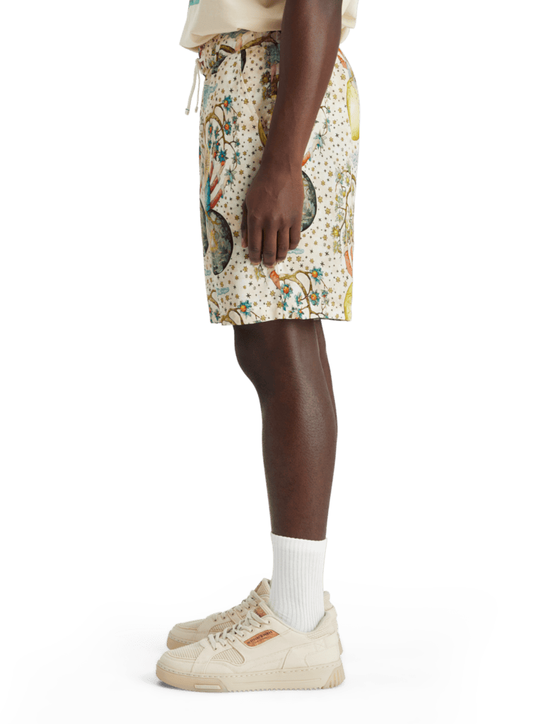 Scotch & Soda 178389 : Printed Embassy of the Free Mind shorts, - Image 3