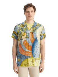 Scotch & Soda 178432: Embassy of the Free Mind short sleeve  shirt