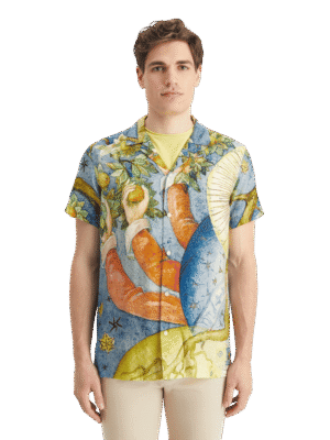 Scotch & Soda 178432: Embassy of the Free Mind short sleeve shirt