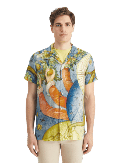 Scotch & Soda 178432: Embassy of the Free Mind short sleeve  shirt