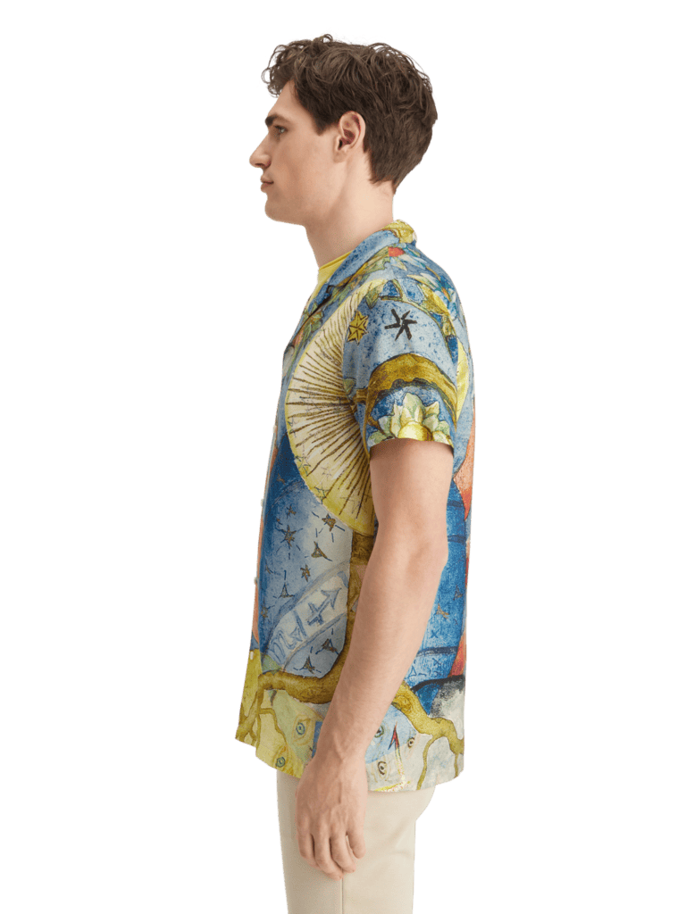 Scotch & Soda 178432: Embassy of the Free Mind short sleeve  shirt - Image 3
