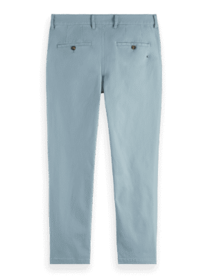 Alternative view of Scotch & Soda 178366: Drift regular tapered twill chino-Bay blue